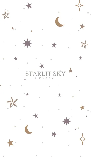 [LINE着せ替え] -STARLIT SKY- SIMPLEの画像1