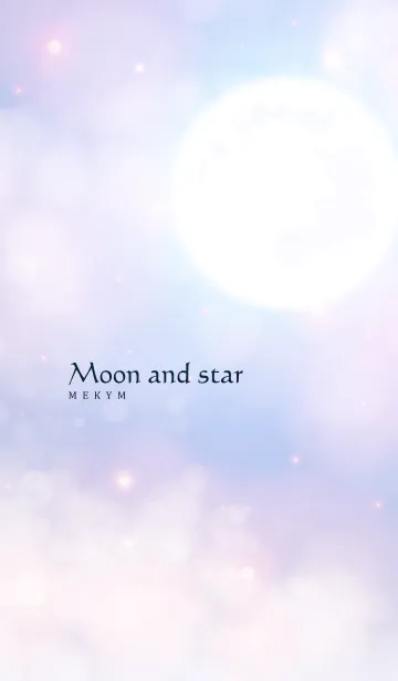 [LINE着せ替え] Moon And Star -PURPLE- 8の画像1