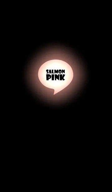 [LINE着せ替え] Salmon Pink In Black Vr.4 (jp)の画像1