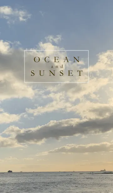 [LINE着せ替え] OCEAN and SUNSET -HAWAII- 31の画像1