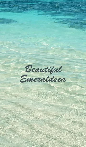 [LINE着せ替え] -Beautiful Emeraldsea- MEKYM 11の画像1