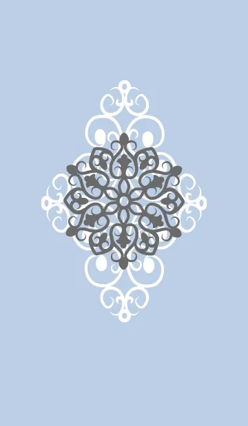 [LINE着せ替え] GEOMETRIC *BLUEの画像1