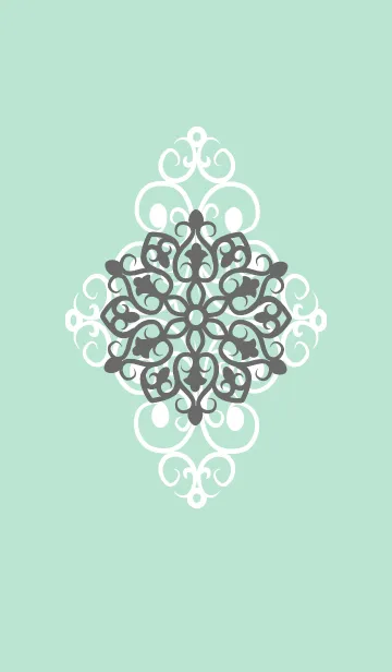 [LINE着せ替え] GEOMETRIC＊Greenの画像1