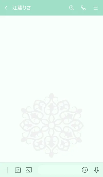 [LINE着せ替え] GEOMETRIC＊Greenの画像3