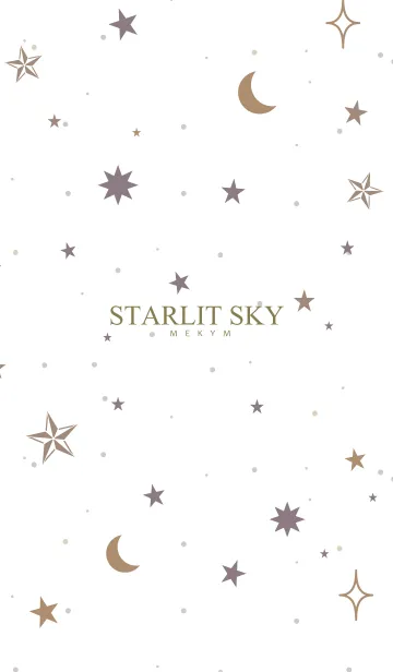 [LINE着せ替え] -STARLIT SKY- SIMPLE 2の画像1
