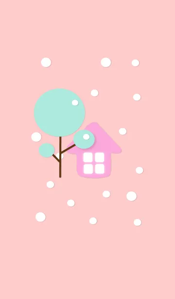 [LINE着せ替え] Sweet little home 65の画像1