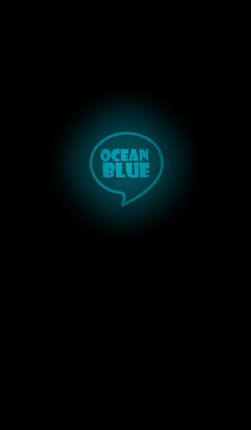 [LINE着せ替え] Ocean Blue Neon Theme Vr.4 (jp)の画像1