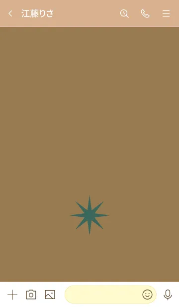 [LINE着せ替え] ザ シンプル ミニ スター 19の画像3