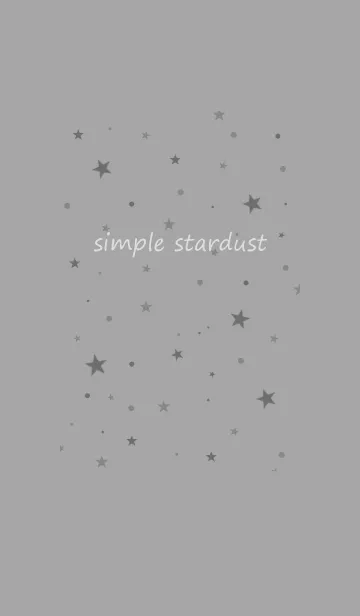 simple stardust**dusty grayの着せ替えメイン画像