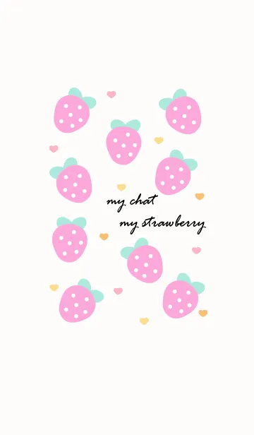 [LINE着せ替え] lovely strawberry 20 ^^の画像1
