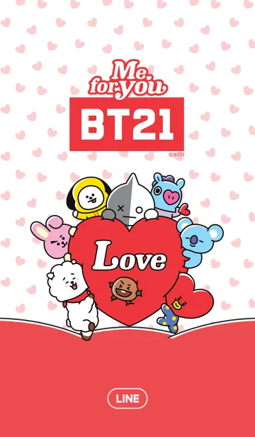 [LINE着せ替え] BT21 Me for Youの画像1