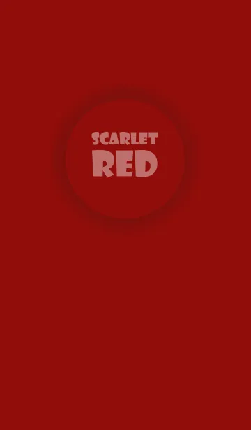 [LINE着せ替え] Love Sacarlet Red Button V.2 (jp)の画像1