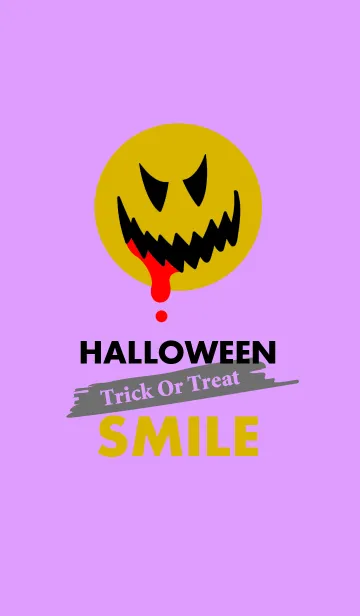 [LINE着せ替え] ハロウィン スマイル 09の画像1