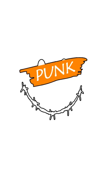 [LINE着せ替え] パンク スマイル 18の画像1