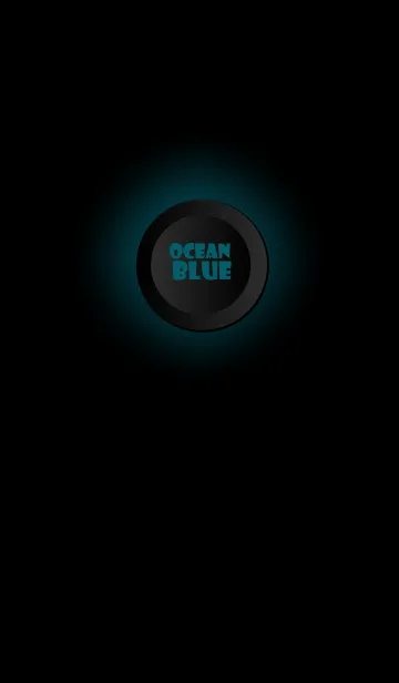 [LINE着せ替え] Ocean Blue Button In Black V.2 (jp)の画像1