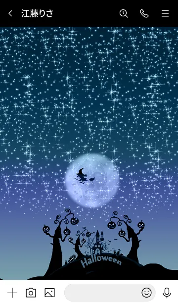 [LINE着せ替え] 水中ハロウィン*幻想#40-1-1の画像3