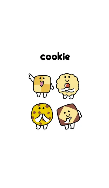 [LINE着せ替え] さくさくクッキーの画像1