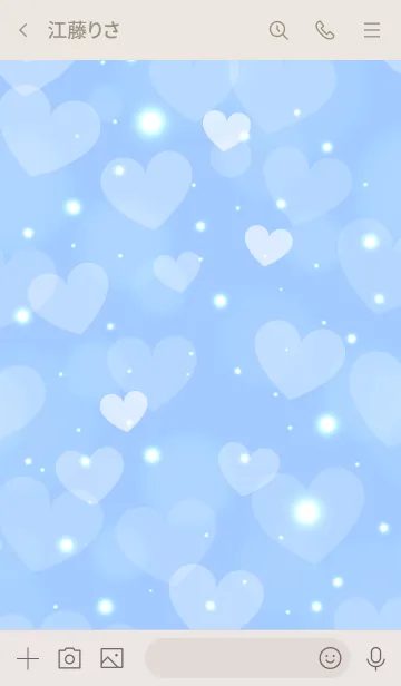 [LINE着せ替え] WINTER -HEART- MEKYMの画像3