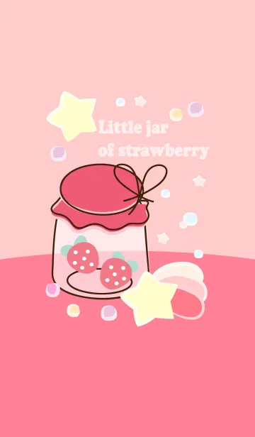 [LINE着せ替え] little jar of strawberry 10の画像1