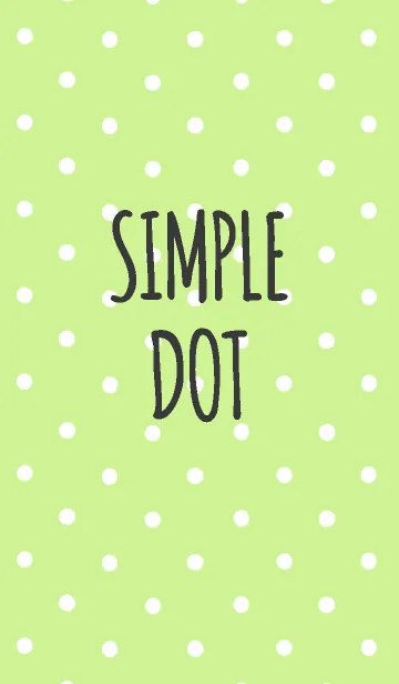 [LINE着せ替え] シンプル ドット 004の画像1