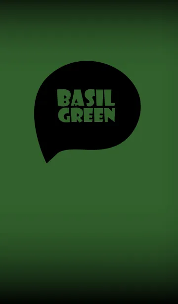 [LINE着せ替え] Basil Green And Black Vr.5 (jp)の画像1
