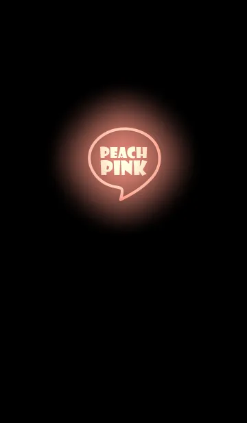 [LINE着せ替え] Peach Pink Neon Theme Vr.4 (jp)の画像1