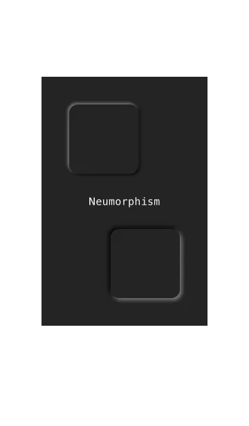 [LINE着せ替え] Neumorphism blackの画像1