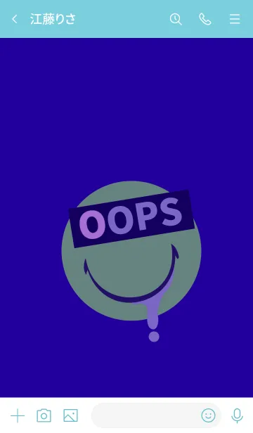 [LINE着せ替え] スピルド ミルク スマイル 3の画像3