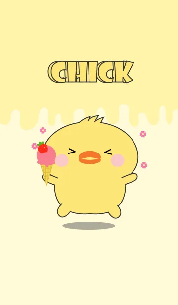 [LINE着せ替え] Kawaii Chick Theme (jp)の画像1