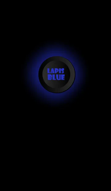 [LINE着せ替え] Lapis Blue Button In Black V.2 (jp)の画像1