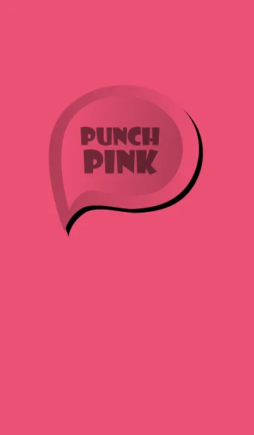 [LINE着せ替え] Punch Pink Pink Button (jp)の画像1