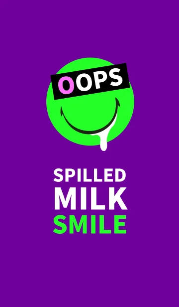 [LINE着せ替え] スピルド ミルク スマイル 4の画像1