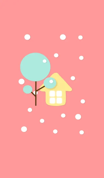[LINE着せ替え] Sweet little home 66の画像1