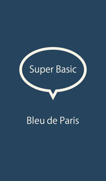 [LINE着せ替え] Super Basic Bleu de Parisの画像1