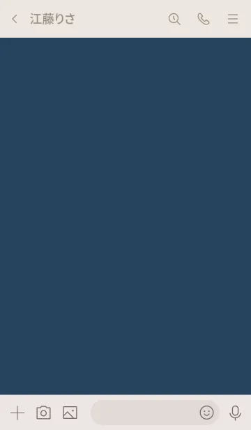 [LINE着せ替え] Super Basic Bleu de Parisの画像3