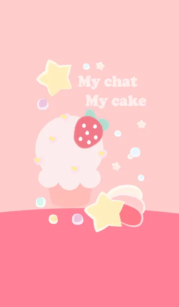 [LINE着せ替え] My chat my cake 11の画像1