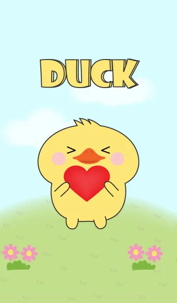 [LINE着せ替え] My Cute Duck Theme (jp)の画像1