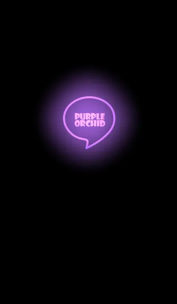 [LINE着せ替え] Orchid Purple Neon Theme Vr.4 (jp)の画像1