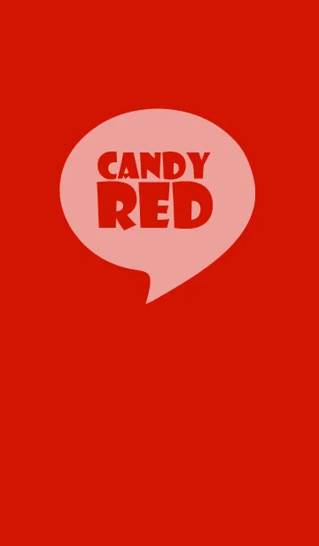 [LINE着せ替え] Candy Red Vr.4 (jp)の画像1
