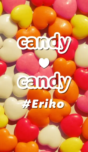 [LINE着せ替え] 【えりこ】✖︎ キャンディ♡キャンディの画像1