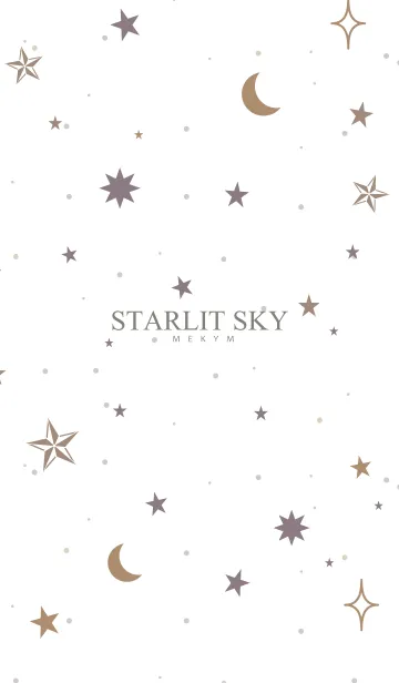 [LINE着せ替え] -STARLIT SKY- SIMPLE 7の画像1