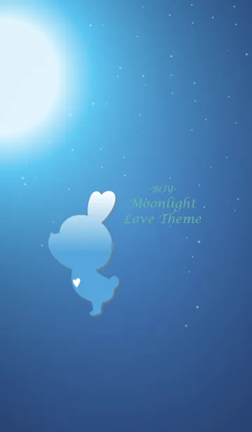 [LINE着せ替え] Moonlight Love Theme 8 - Boy -の画像1