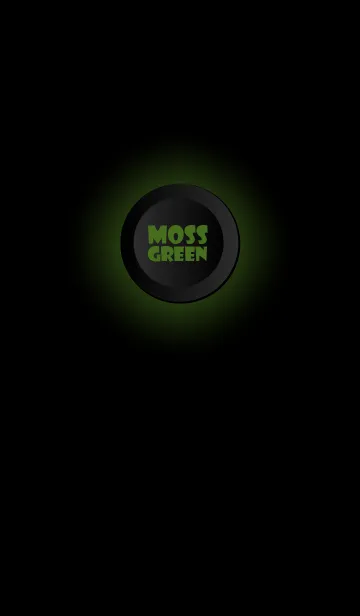 [LINE着せ替え] Moss Green Button In Black V.2 (jp)の画像1