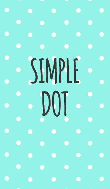 [LINE着せ替え] シンプル ドット 007の画像1