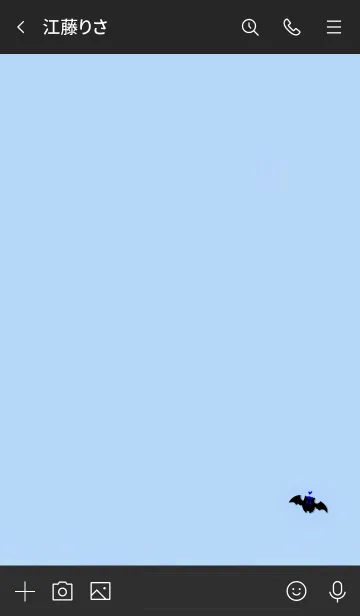 [LINE着せ替え] Halloween bat 1007の画像3