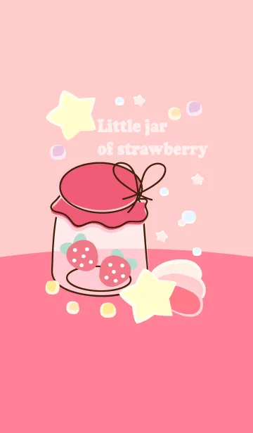 [LINE着せ替え] little jar of strawberry 11の画像1