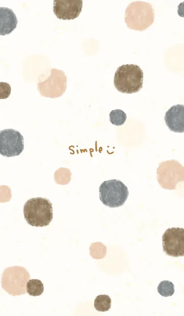 [LINE着せ替え] 水彩丸 スマイル9の画像1