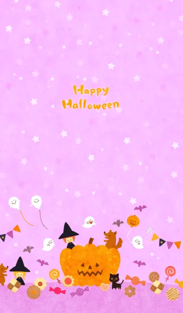 [LINE着せ替え] Star Night Halloweenの画像1