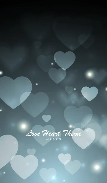 [LINE着せ替え] Love Heart Theme -HORIZON BLUE-の画像1