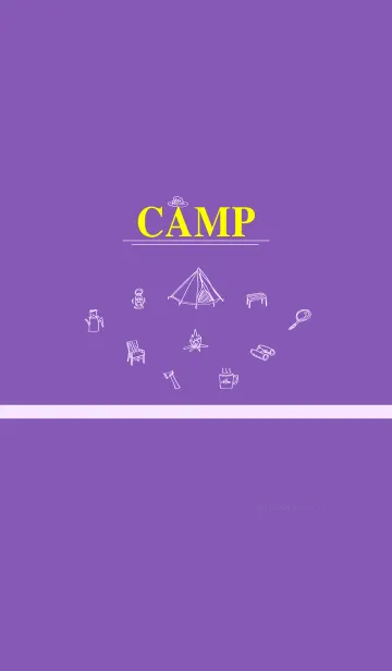 [LINE着せ替え] CAMP violet violetの画像1
